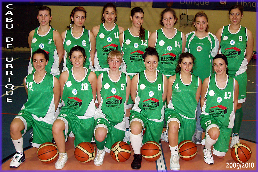 Cadete femenino 09/10