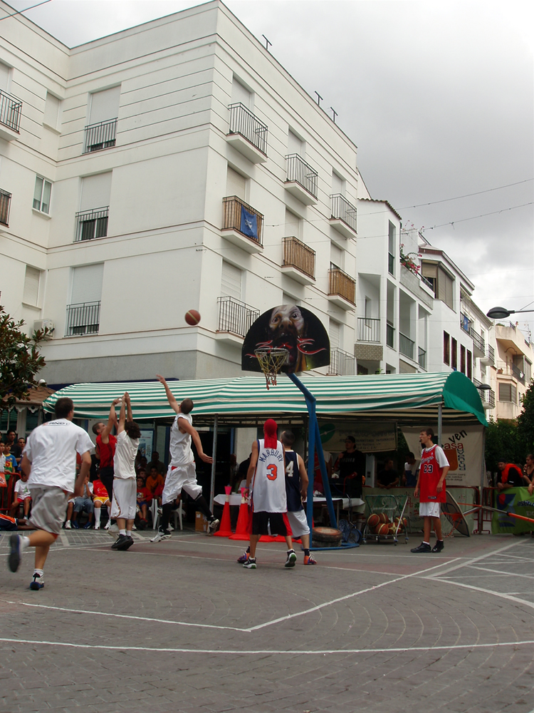 Mucho baloncesto.