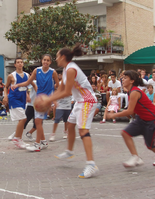 Las chicas jugaron con toda intensidad