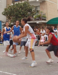 Las chicas jugaron con toda intensidad