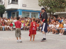 Blanca "Gasol" ganó el primer concurso de la tarde